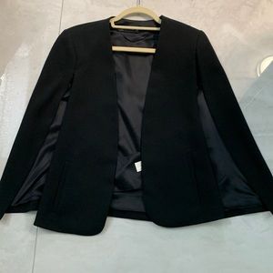 Zara cape blazer